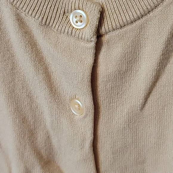 Torrid Women's Beige Button-Down Cardigan - Picture 5 of 12